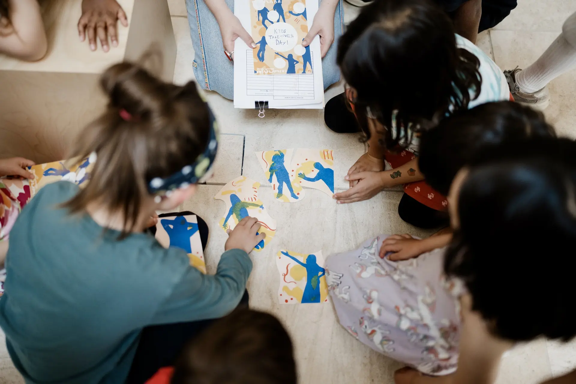 raised hands to become a volunteer